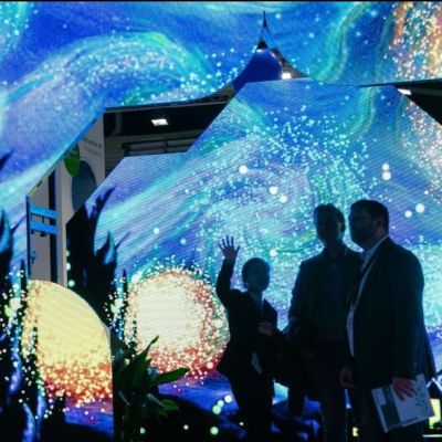 GPA Review Of The ISE 2020 - Reinvent Yourself - Audio Visual Technology Demonstrated by a Group of AV Experts at Tradeshow in Amsterdam